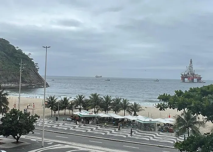 Leme Beach - Front Sea Large Apto Exclusive For You